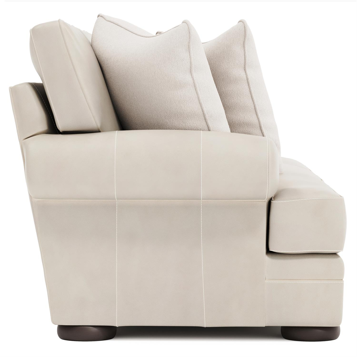 Harrison Leather Sofa with regard to Bernhardt Harrison Leather Sofa