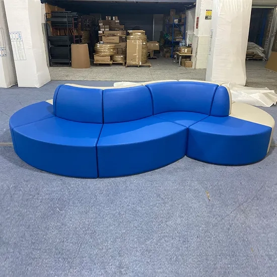 Infinite Extension S-Shaped Leather Curved Office Reception Lobby Sofa ... throughout Unique Curved Leather Lobby Sofa