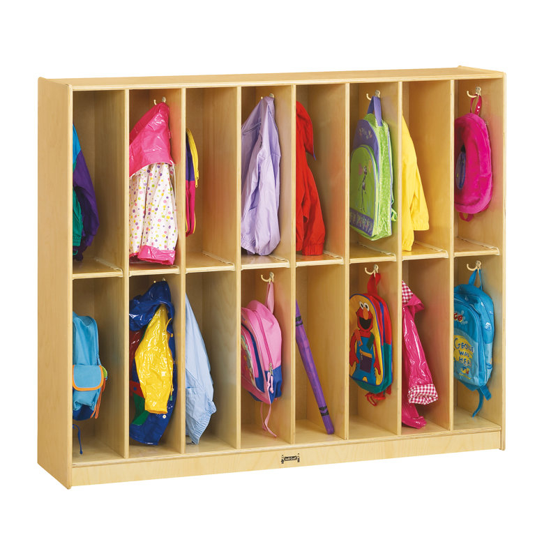 Jonti-Craft® 2 - Tier 50.5'' Wide Locker | Wayfair with Exploring the Benefits of Jonti-Craft 2 Section Hanging Locker Without Tubs for Educators