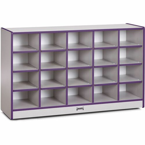 Jonti-Craft Rainbow Accents Toddler Single Storage - 20 Compartment(S ... pertaining to Expert insights on selecting durable, age-appropriate furniture for home use