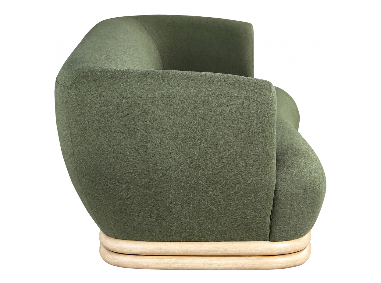 Kipton Boucle Fabric Sofa By Meridian - Mig Furniture pertaining to Kipton Boucle Fabric Upholstered Sofa, Cream