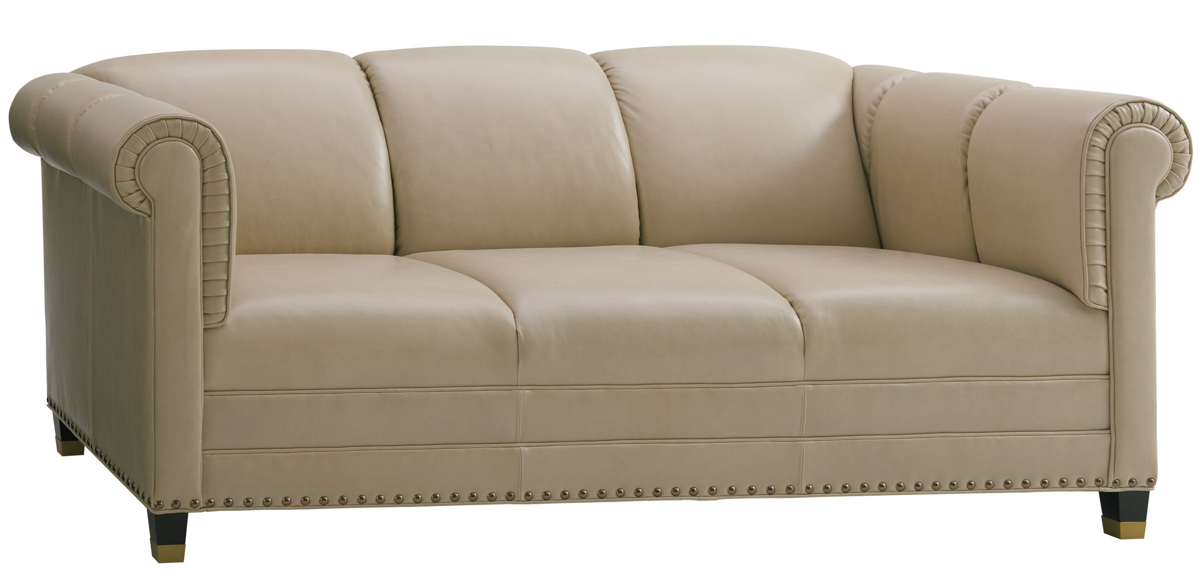 Lexington Carlyle Springfield Leather Sofa | Perigold inside Springfield Leather Sofa