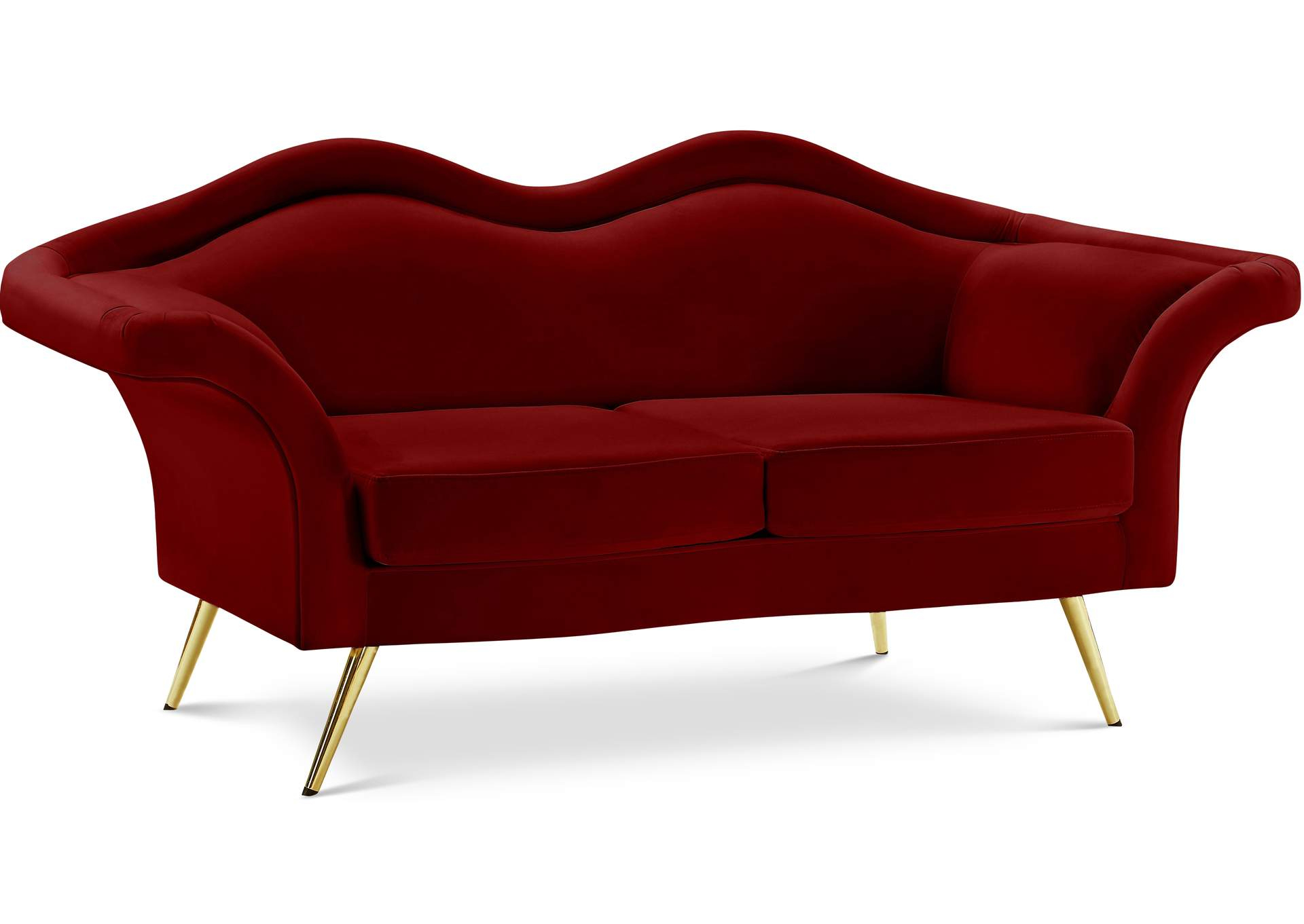 Lips Red Velvet Sofa throughout Choosing the Right Gray Upholstered Sofa for Your Home