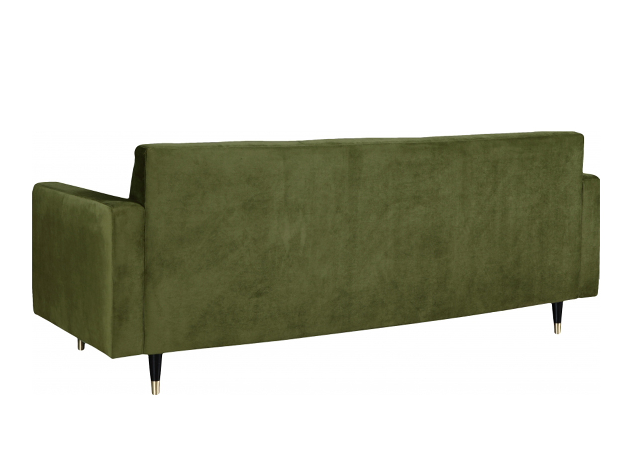 Lola Velvet Sofa By Meridian - Mig Furniture in Making the Most of Lola Velvet Upholstered Sofa Olive in Everyday Living