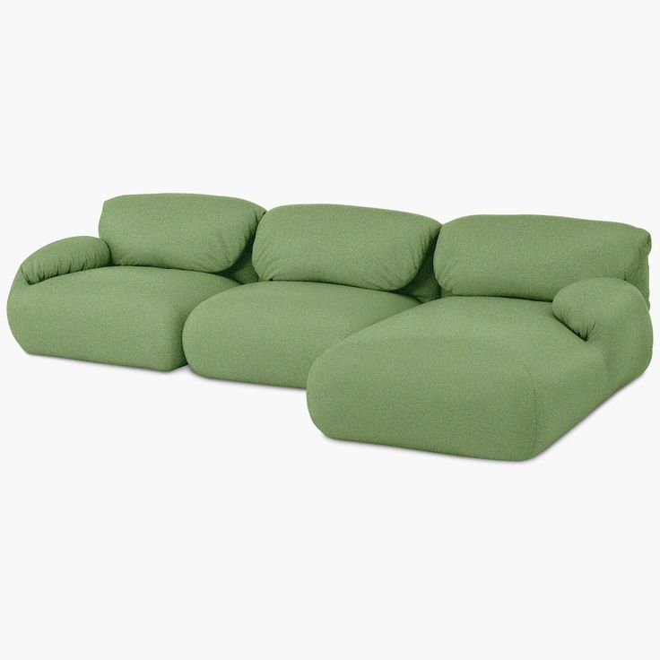 Luva Modular Sectional, Three Seater Sofa, Katydid At Design Within ... in Palms Modular Sectional 3-Seater Sofa - Black