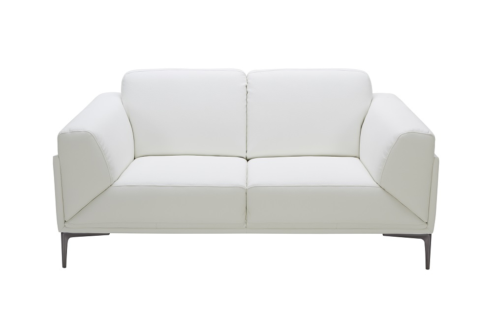 Manhattan Contemporary White Leather Sofa Set Sacramento California J&M ... for Modern Design Meets Traditional Craftsmanship in Prato's White Sofas