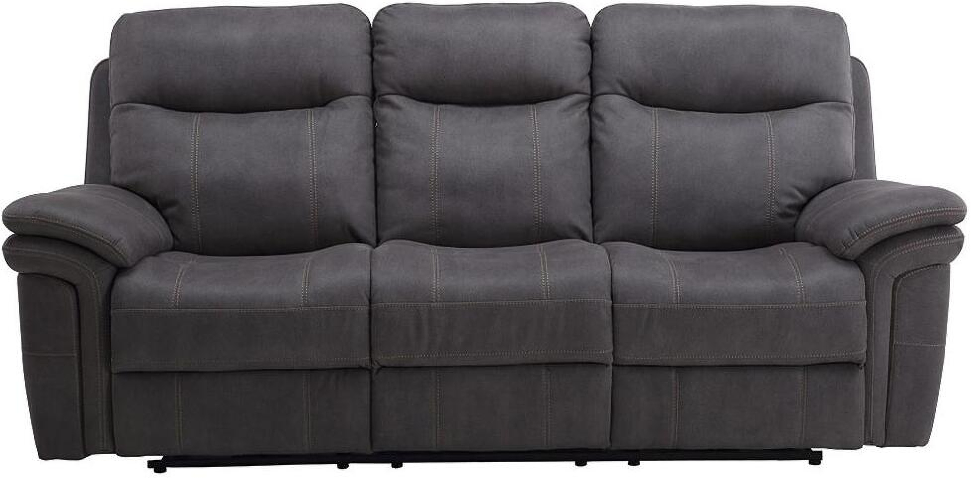 Mason Charcoal Power Reclining Sofa By Parker House | 1Stopbedrooms with Real User Experiences with Parker Living Mason Power Sofa in Charcoal