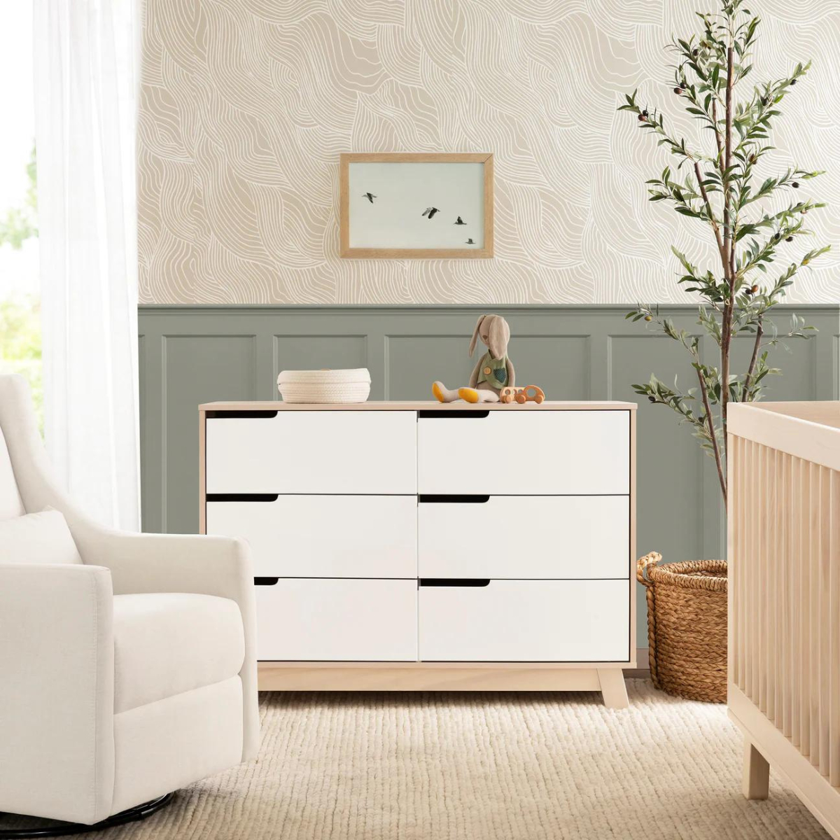 Mdb: Hudson 6-Drawer Double Dresser (Assembled) - Nest, Bermuda in Design Considerations for the Hudson Double Dresser in Cove Blue