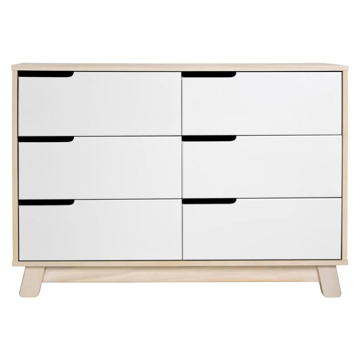 Mdb: Hudson 6-Drawer Double Dresser (Assembled) - Nest, Bermuda inside Hudson 6-Drawer Assembled Double Dresser, White