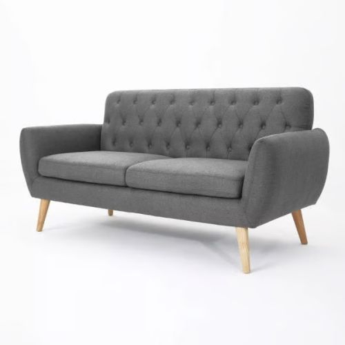 Mid Century Modern Tufted Fabric Sofa At Best Price In Delhi - Id: 8014746 regarding The Evolution of Tufted Fabric Upholstery Through the Decades