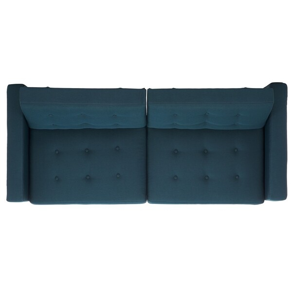 Navy Blue Sofa Bed | Foldable Loveseat - Safavieh.com intended for Exploring the Versatility of Navy Blue in Safavieh Couture Frasier Sofa
