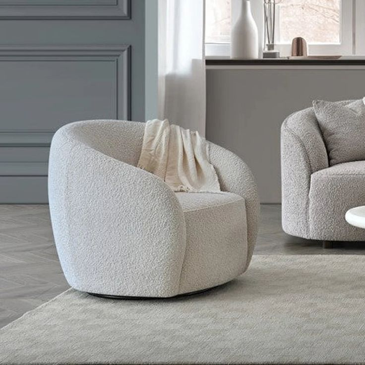 Nolita Boucle Teddy Sofa And Accent Chair - 3 Seater / Koala In 2024 ... with Understanding the Appeal of Cream Nolita Boucle Fabric Sofas in Modern Interiors