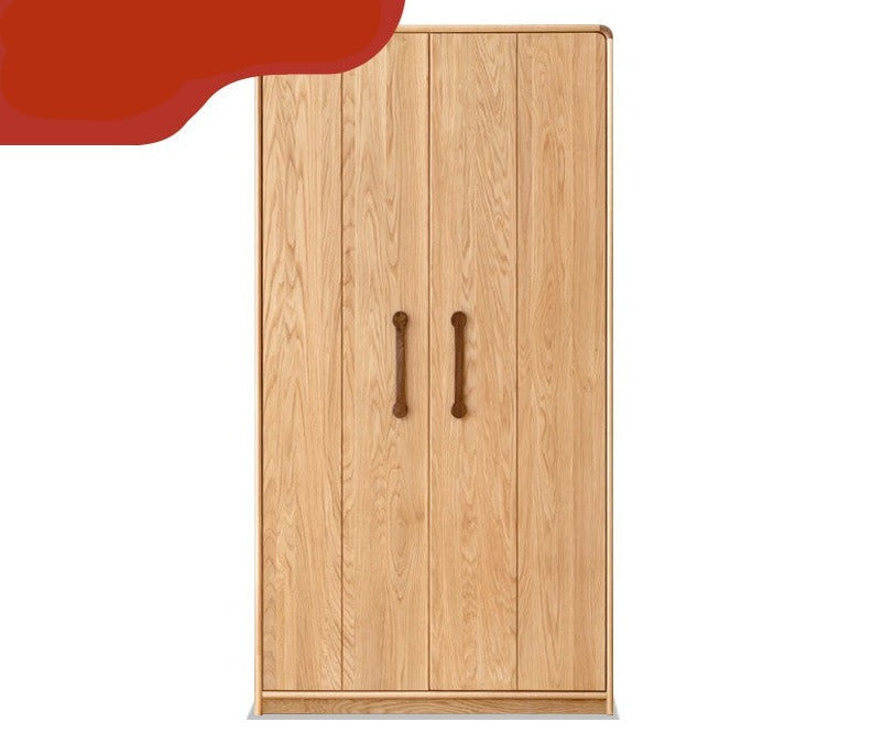 Oak Solid Wood Kids Wardrobe regarding Exploring Timeless Appeal of Natural Wood Finish Furniture