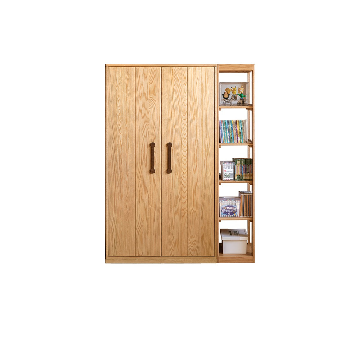 Oak Solid Wood Kids Wardrobe within How to choose the right wardrobe size for small bedroom spaces
