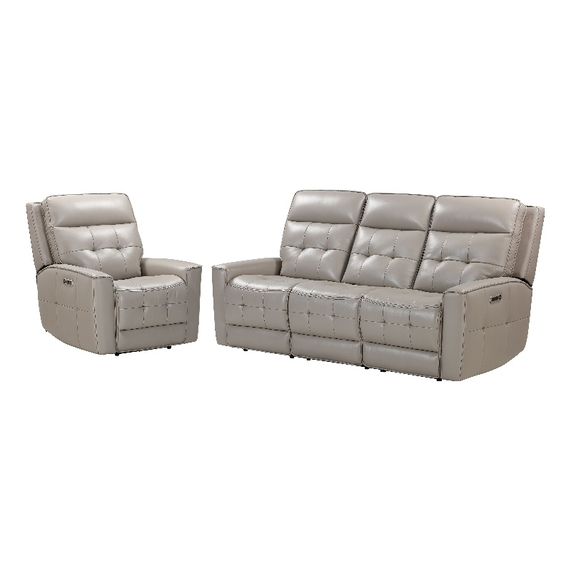 Parker Living Canterbury - Pewter Power Reclining Zero Gravity Sofa And ... with Parker Living Canterbury Acorn Power Reclining Zero Gravity Sofa, Pewter