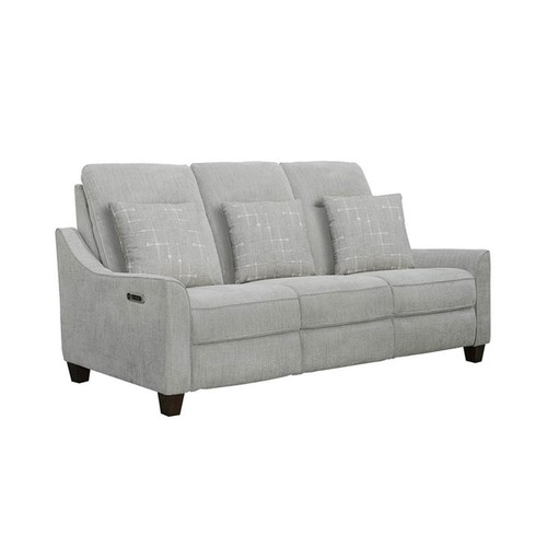 Parker Living Madison Pisces Muslin Gray Fabric Power Reclining ... in Understanding the mechanics behind power reclining sofa technology
