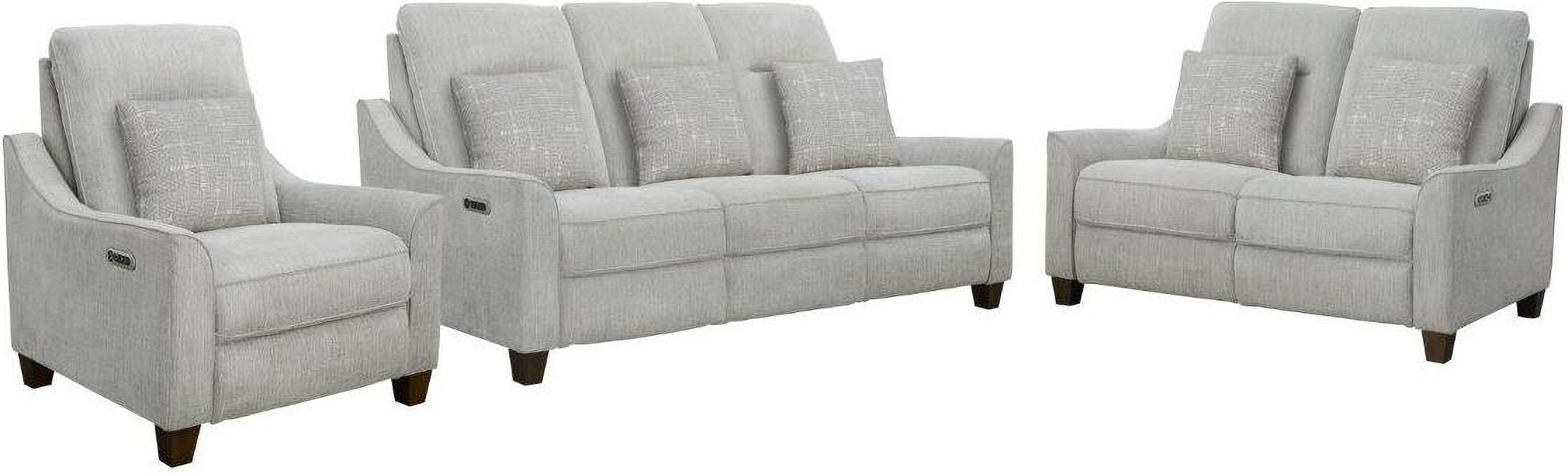 Parker Living Madison Pisces Muslin Powered By Freemotion Power ... inside Understanding the mechanics behind power reclining sofa technology