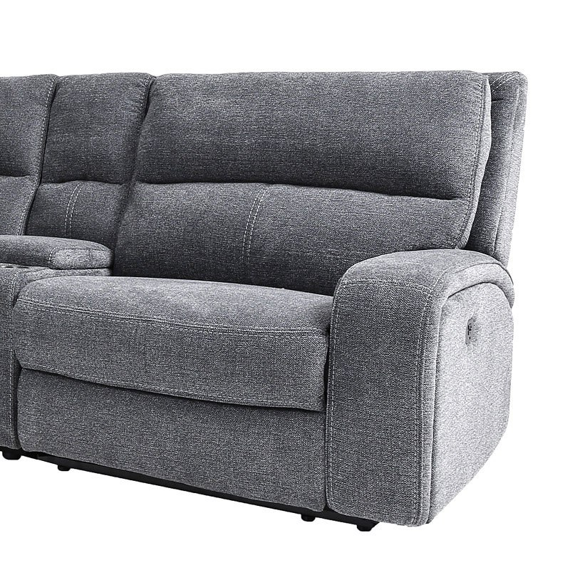 Polaris Modular Power Reclining Sectional (Bizmark Grey) By Parker ... for The Evolution of Contemporary Sofa Design Through Parker Living Innovations