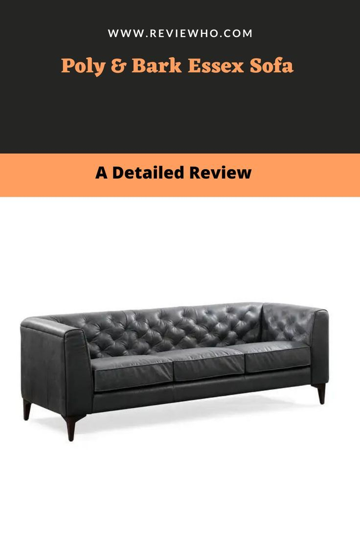 Poly & Bark Essex Sofa for Exploring the Design Philosophy Behind Poly and Bark Furniture