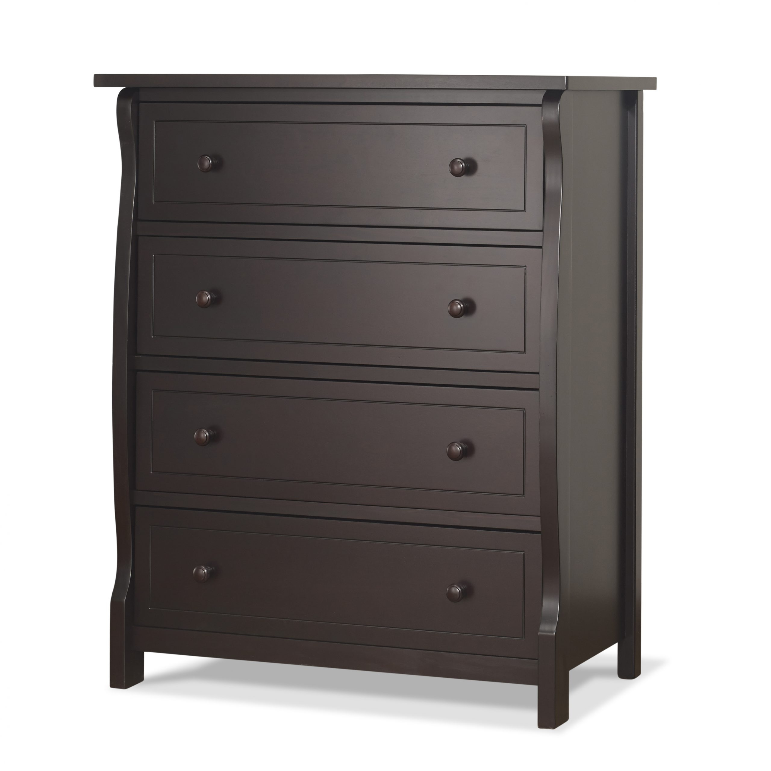 Princeton Elite 4 Drawer Dresser - Sorelle Furniture regarding Sorelle Princeton Elite 4 Drawer Dresser In Weathered Gray