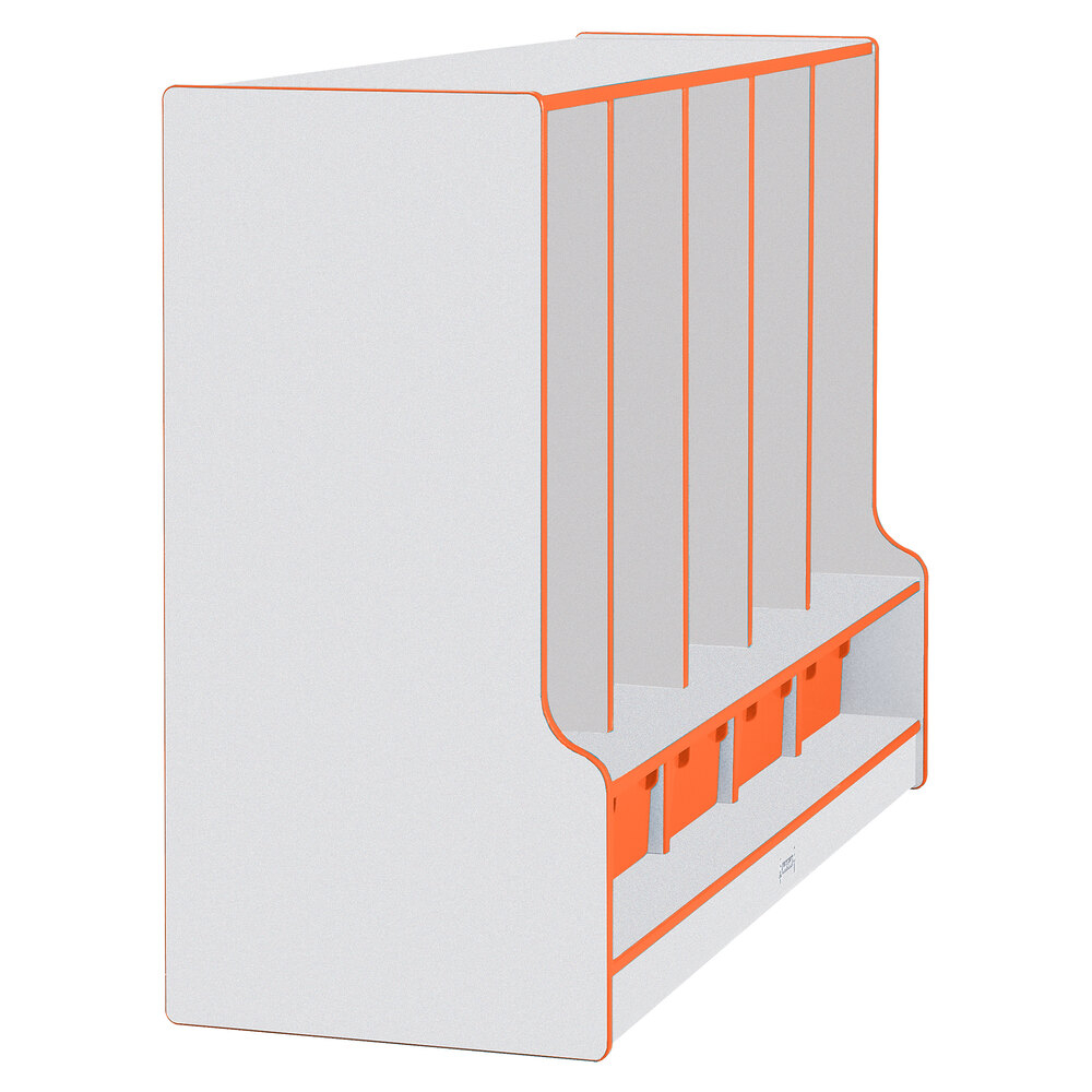 Rainbow Accents 6684Jcww114 48" X 17 1/2" X 35" Toddler-Height 5 ... regarding Creating Safe and Accessible Storage Solutions for Preschool Environments
