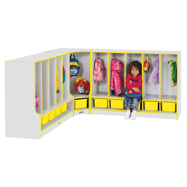 Rainbow Accents 6685Jcww007 48" X 17 1/2" X 35" Toddler-Height 5 ... with regard to Creating Safe and Accessible Storage Solutions for Preschool Environments
