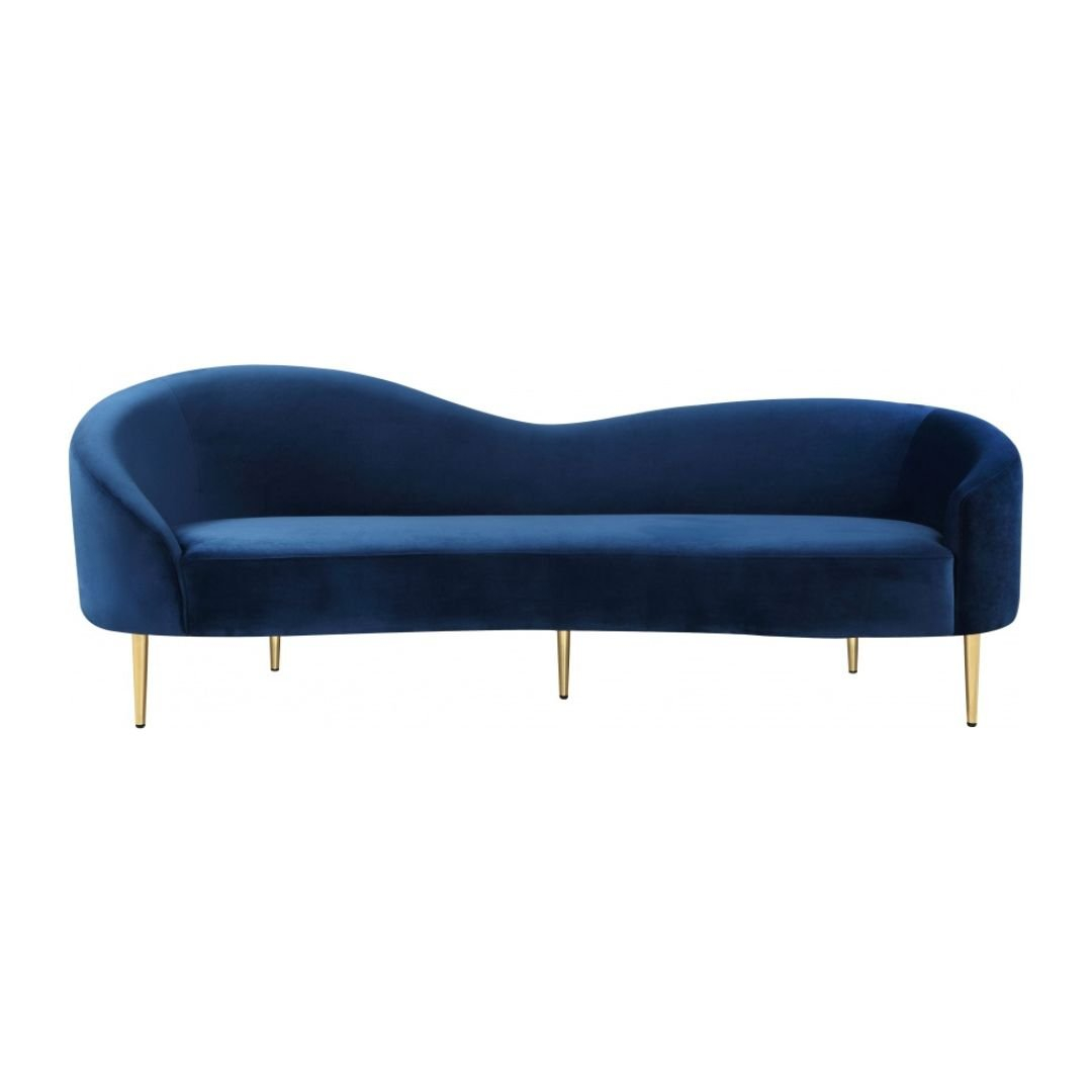 Ritz Velvet Sofa In Cream - Hyme Furniture for The Complete Guide to Maintaining Your Ritz Velvet Upholstered Sofa