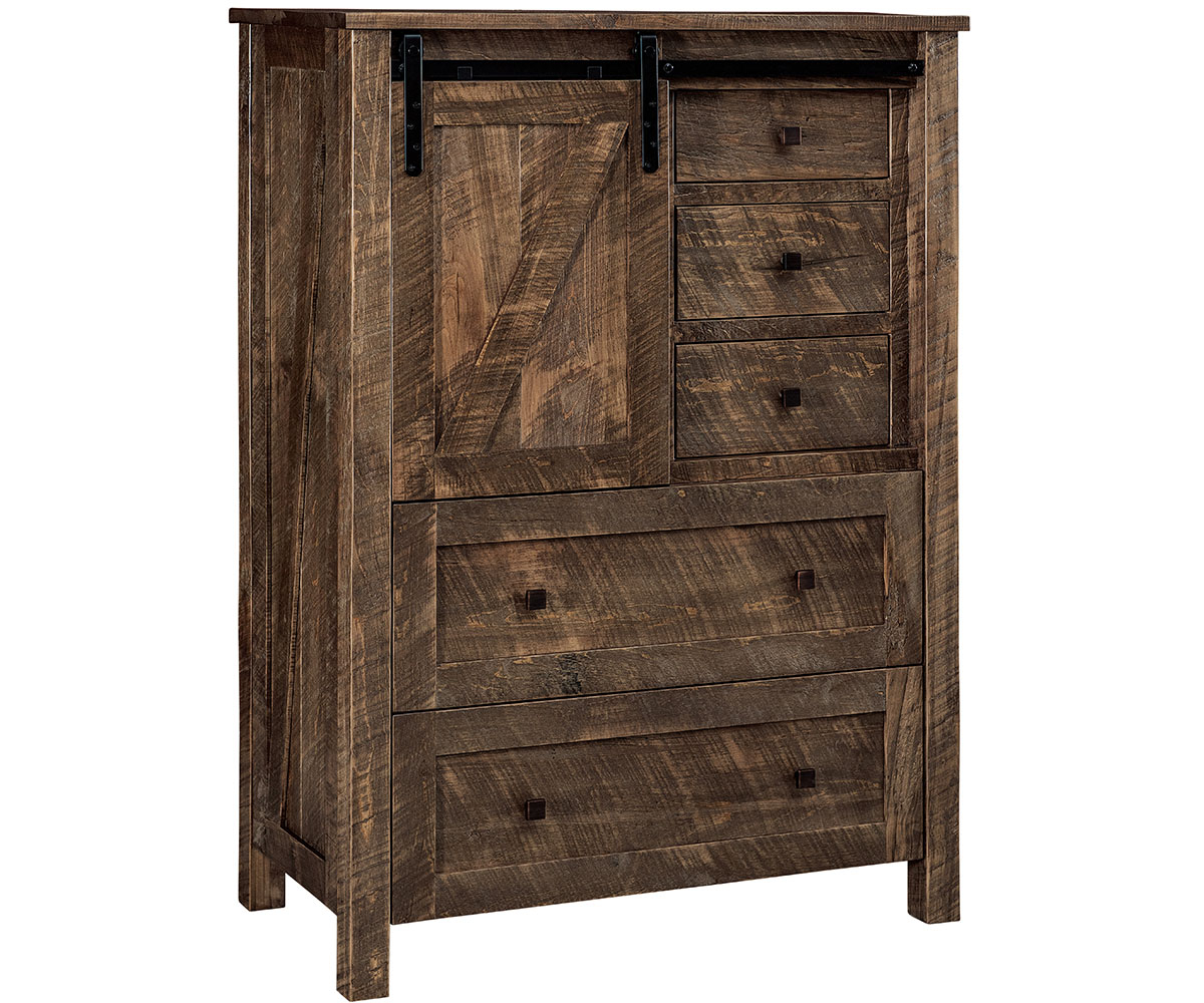 Rustic 5 Drawer Chest - Amish Crafted Furniture with regard to Westwood Design Urban Rustic 5-Drawer Transitional Wood Chest In Brushed Wheat