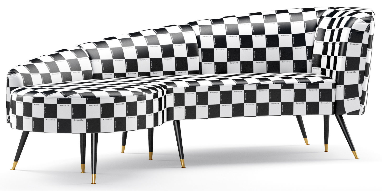 Safavieh Couture Evangeline Velvet Parisian Sofa Free 3D Model | Cgtrader pertaining to How Safavieh Couture Transforms Living Spaces with Elegant Minimalism