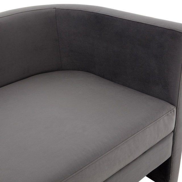Safavieh Couture Rosabeth Curved Sofa, #N/A - Transitional - Sofas - By ... throughout Safavieh Couture Camila Sectional, Dark Grey