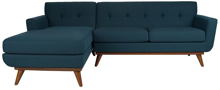 Safavieh Sectional Sofa | Baci Living Room in How Traditional Techniques Shape Modern Living Room Spaces