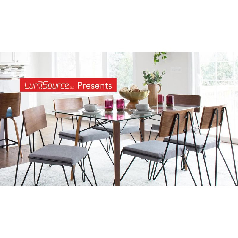 Save $248 • 34" Trilogy Round Dining Table Walnut/Clear Glass ... inside Understanding the timeless appeal of walnut wood dining tables