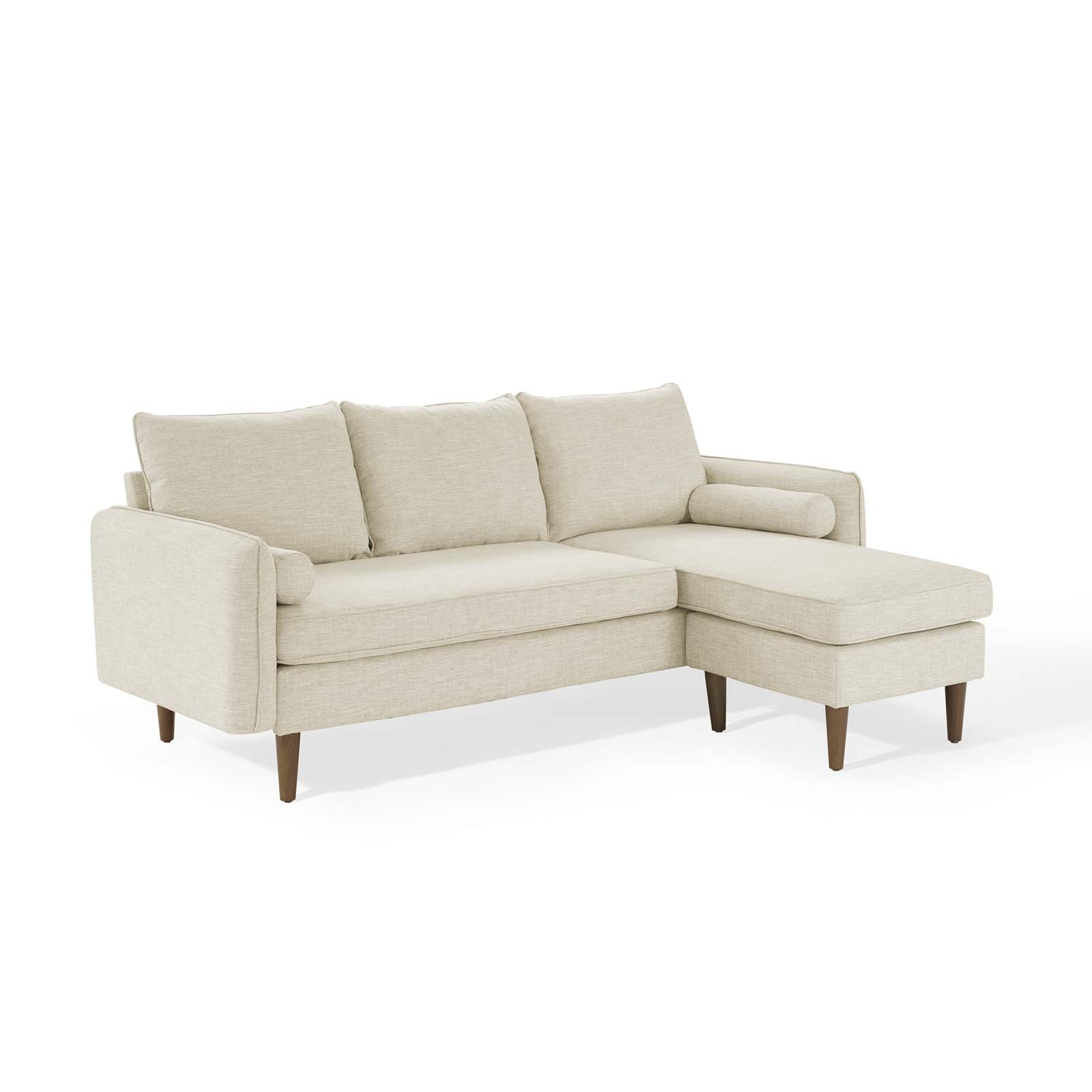 Sectional Sofa Set, Fabric, Beige, Modern Contemporary Urban Design ... within Creating Comfortable Gathering Spaces: How Beige Fabric Sofas Enhance Hotel Lounge Experiences