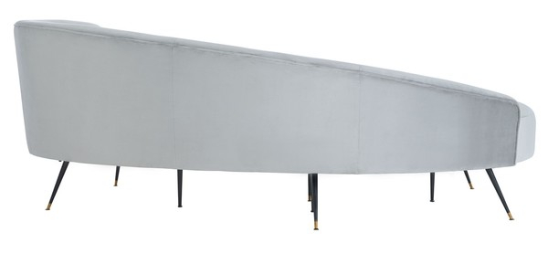 Sfv2101E - Safavieh intended for Safavieh Couture Evangeline Parisian Sofa, Grey