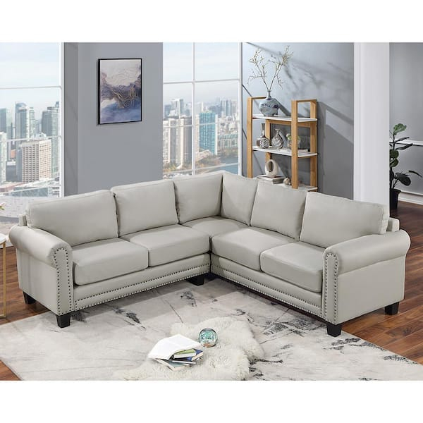 Sofa Gray Leather | Cabinets Matttroy regarding Real Talk About Oliver Genuine Leather Sofa Care for Gray Upholstery
