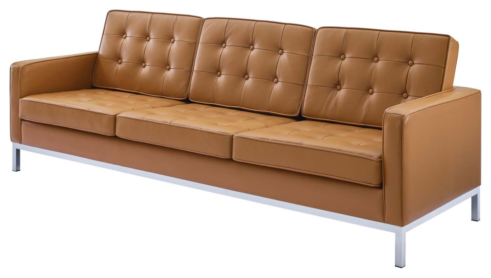 Sofa, Leather, Tan, Modern, Living Lounge Room Hotel Lobby Hospitality ... throughout Designing hospitality spaces that blend comfort and contemporary style
