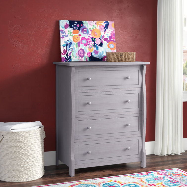 Sorelle Princeton 36'' Wide 4 - Drawer Chest & Reviews | Wayfair pertaining to Sorelle Princeton Elite 4 Drawer Dresser In Weathered Gray