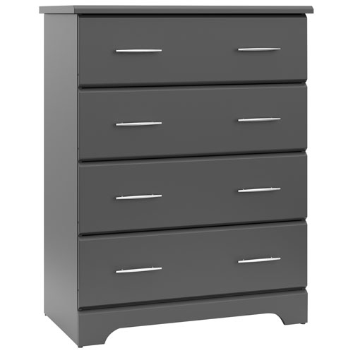 Storkcraft Brookside 4-Drawer Chest-Grey | Best Buy Canada regarding Stork Craft Usa Brookside 4 Drawer Chest In Gray