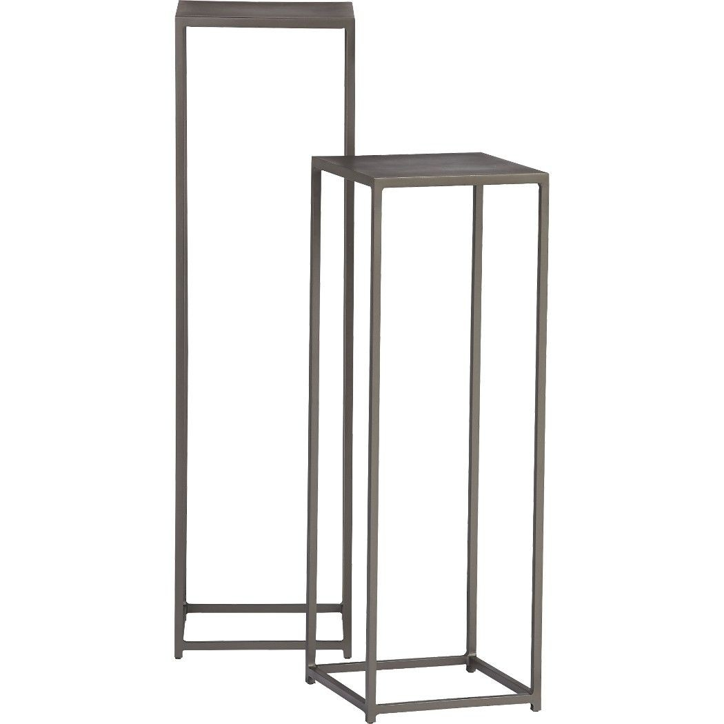 Tall Pedestal Plant Stand - Foter with Butler Deidre Glass And Metal Pedestal Plant Stand