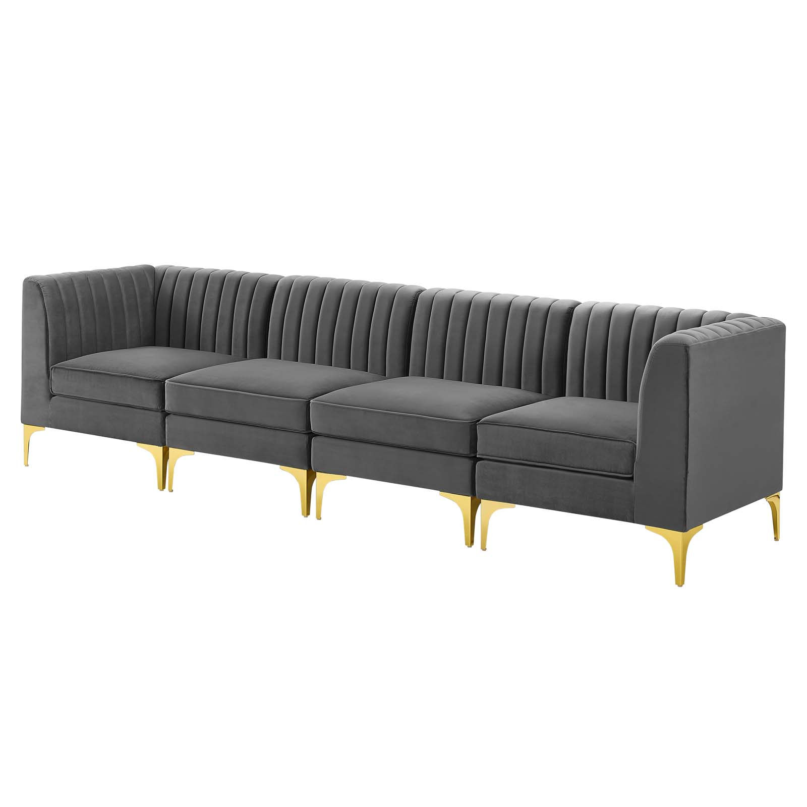 Tufted Sofa, Velvet, Grey Gray, Modern Contemporary Urban Design ... with Tufted Sofa, Velvet, Gray, Modern, Living Lounge Hotel Lobby Hospitality