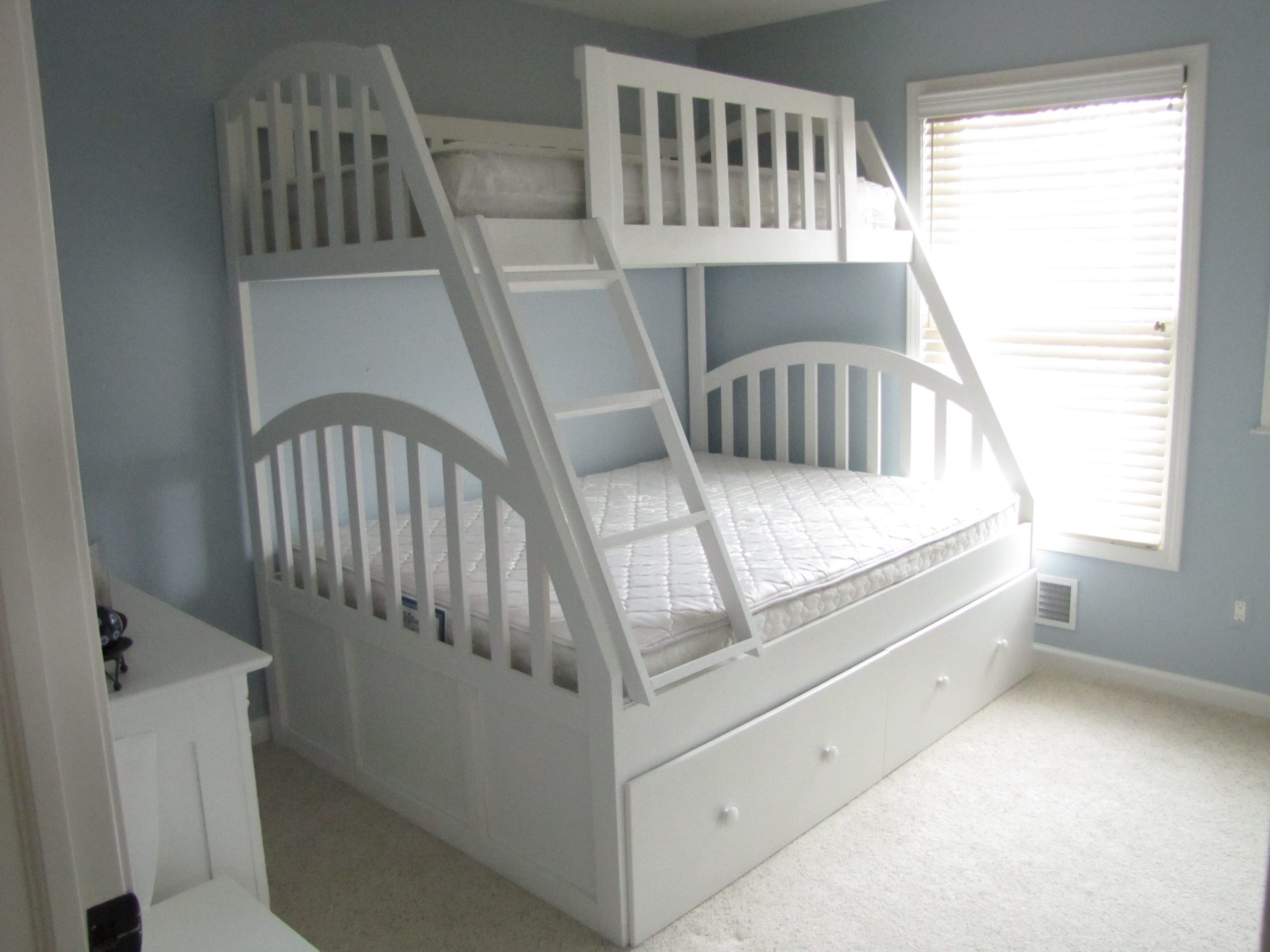 Twin Over Queen Bunk Bed intended for Maximizing Bedroom Functionality with Daphne Bunk Bed Systems
