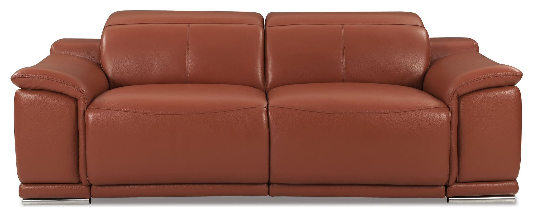 Veneto Italian Leather Power Reclining Sofa - Contemporary - Sofas - By ... with Veneto Italian Leather Power Reclining Sofa White