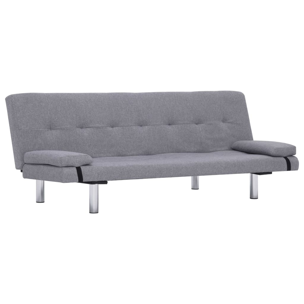 Vidaxl Sofa Bed Convertible Sleeper Sectional Sofa Bed With Two Pillows ... regarding Vidaxl Sofa Bed Upholstered Convertible Sofa Bed With 2 Pillows Black Velvet