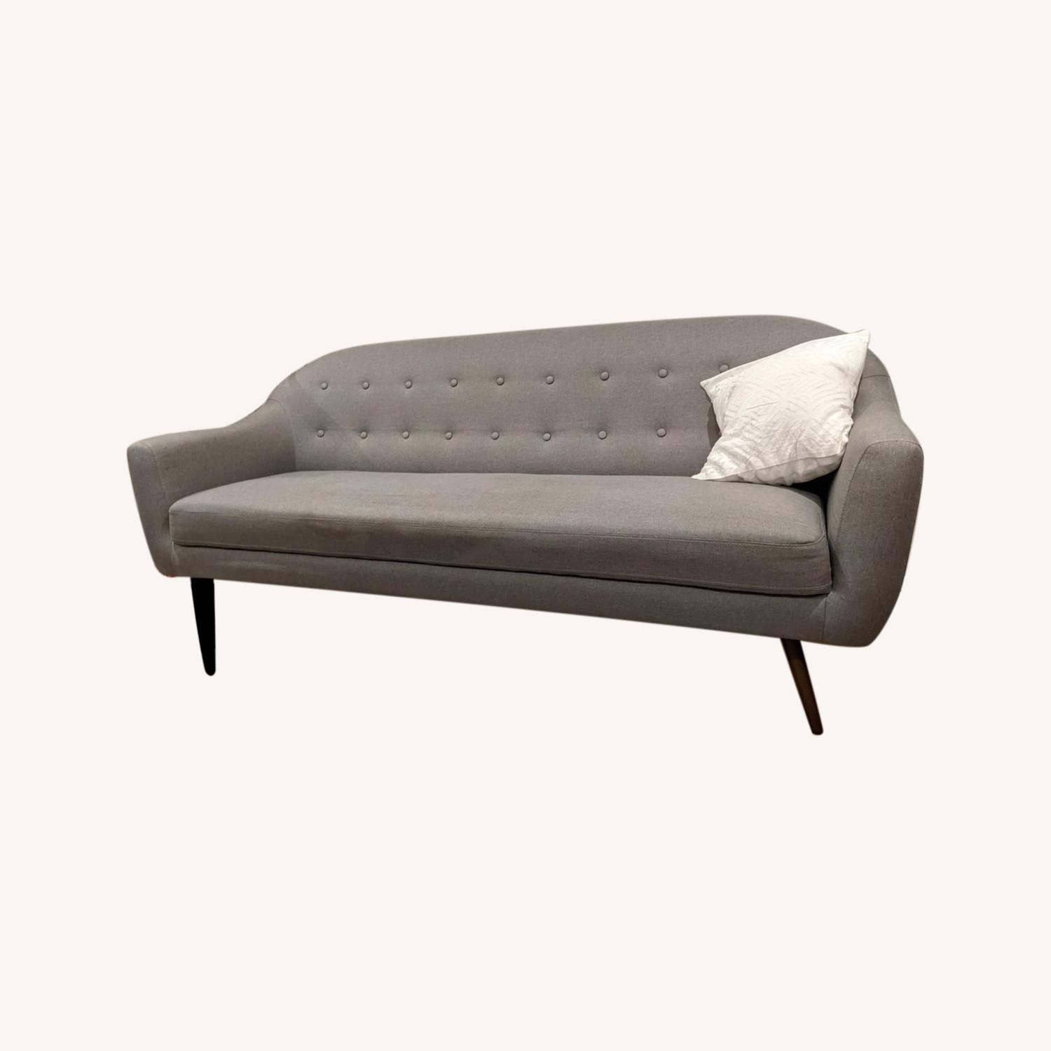 Wayfair Mid Century Modern Tufted Sofa - Aptdeco pertaining to Understanding the Artisan Craftsmanship Behind Safavieh Couture Onyx Sofas