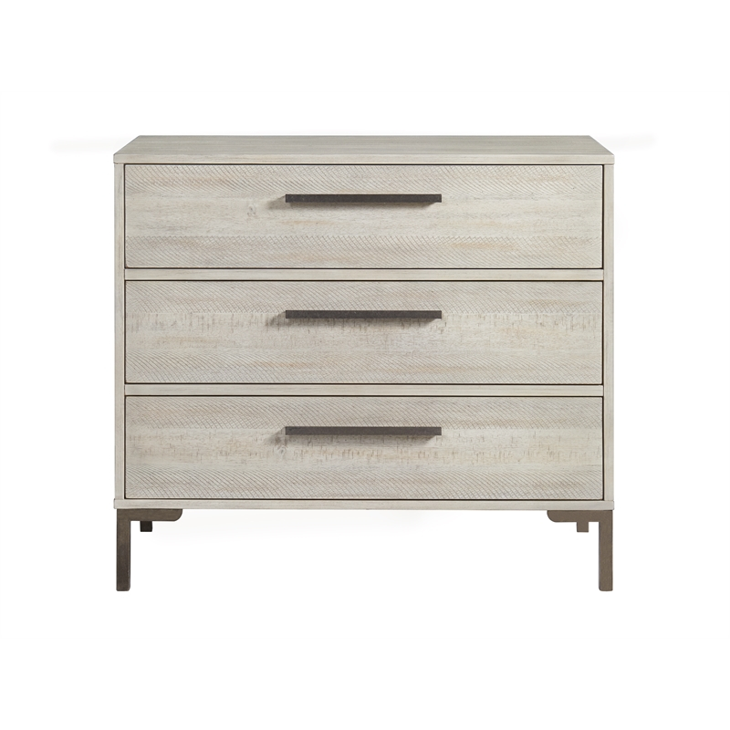 Westwood Design Beck 3-Drawer Modern Wood Dresser In Willow Gray Finish ... with regard to Westwood Design Rowan 4-Drawer Modern Wood Chest In Ash Linen White Finish
