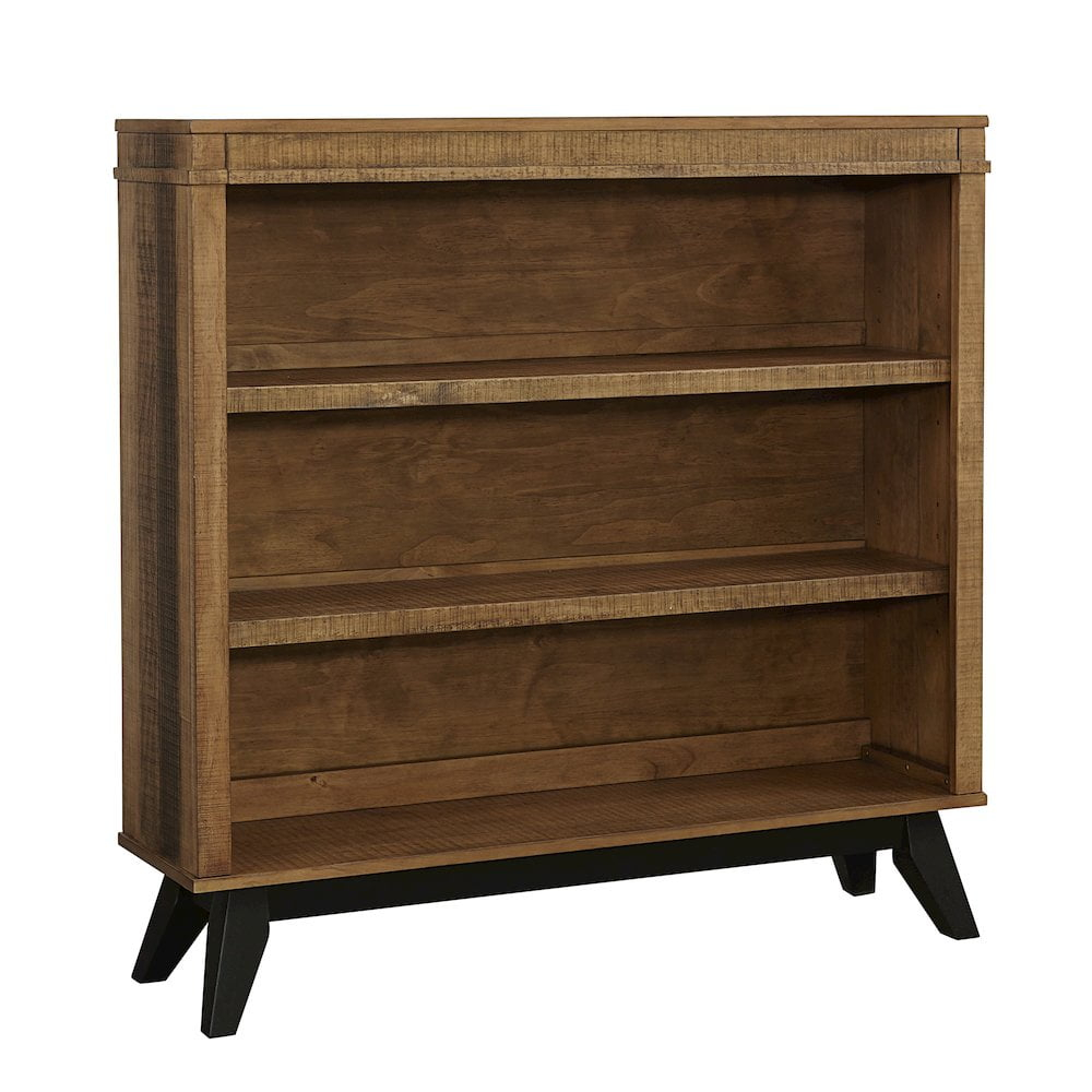 Westwood Design Urban Rustic Transitional Wood Bookcase In Brushed ... intended for Design Elements That Define the Westwood Urban Rustic Aesthetic