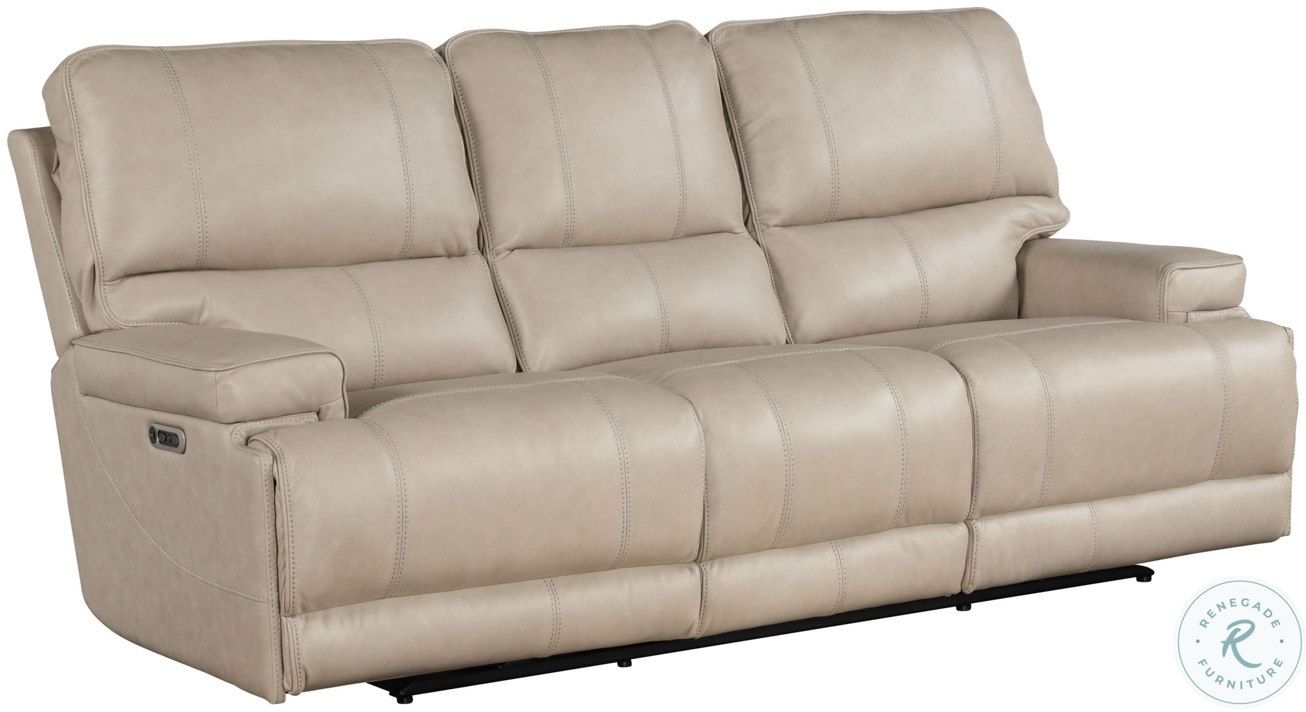 Whitman Verona Linen Cordless Power Reclining Sofa From Parker Living ... with The evolution of cordless furniture innovation in modern homes