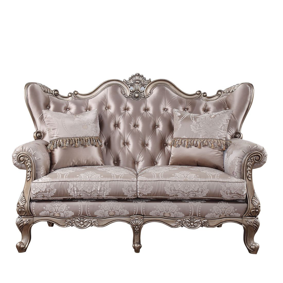World Menagerie Ahliyah Modern Sofa Jayceon Loveseat W/2 Pillows ... for How Jayceon Sofa With 5 Pillows Creates Comfortable Living Spaces