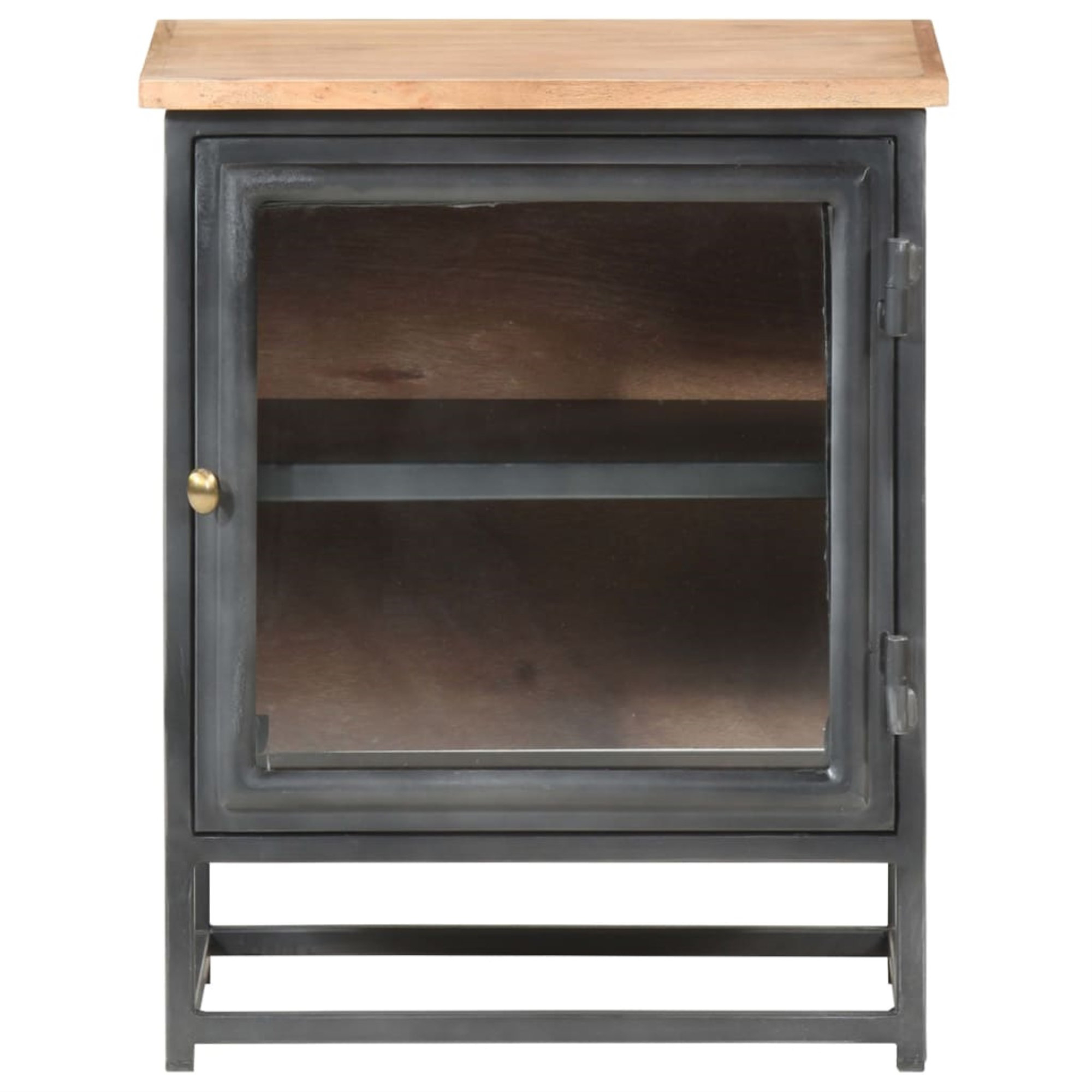 17 Stories Bedside Cabinet Gray 15.7" X 11.8" X 19.7" Solid Acacia Wood ... in vidaXL Bedside Cabinet Secrets Professionals Use (That Beginners Miss)
