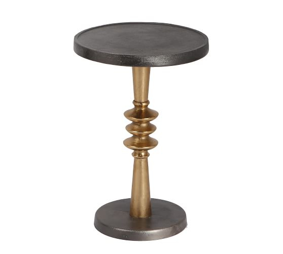 Accent Tables, Side Tables & End Tables | Pottery Barn inside Transforming small spaces with compact yet striking furniture pieces